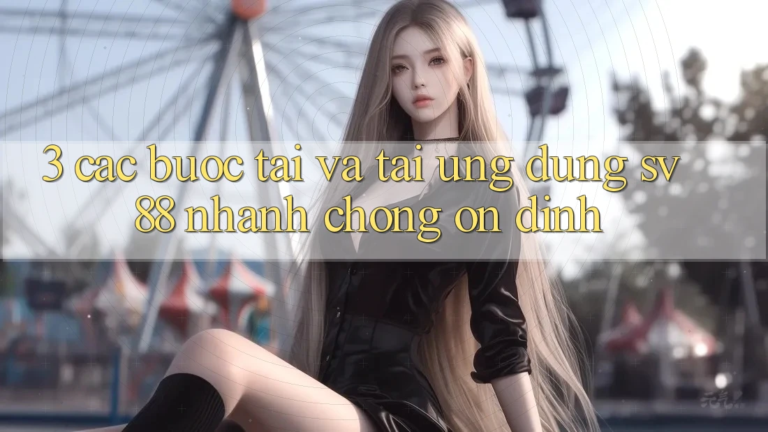 3. Các bước Tải Và Tải Ứng Dụng sv88 Nhanh chóng, Ổn định 3. Các bước Tải Và Tải Ứng Dụng sv88 Nhanh chóng, Ổn định