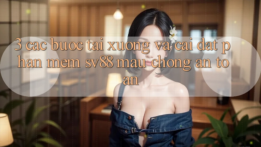 3. Các bước Tải xuống Và Cài Đặt Phần mềm sv88 Mau Chóng, An Toàn 3. Các bước Tải xuống Và Cài Đặt Phần mềm sv88 Mau Chóng, An Toàn