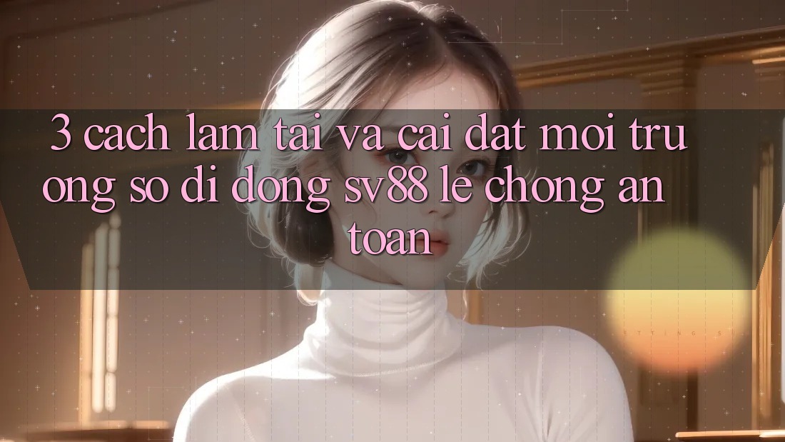 3. Cách làm Tải Và Cài Đặt Môi trường số di động sv88 Lẹ Chóng, An Toàn 3. Cách làm Tải Và Cài Đặt Môi trường số di động sv88 Lẹ Chóng, An Toàn