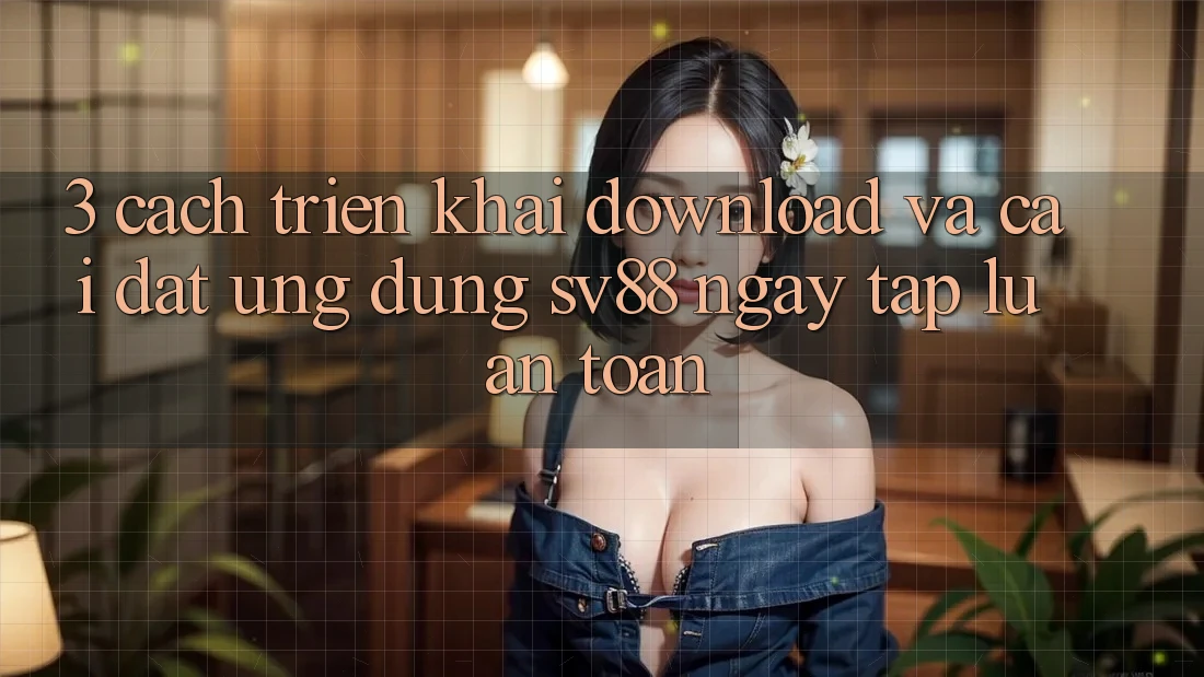 3. Cách triển khai Download Và Cài Đặt Ứng Dụng sv88 Ngay tắp lự, An Toàn 3. Cách triển khai Download Và Cài Đặt Ứng Dụng sv88 Ngay tắp lự, An Toàn