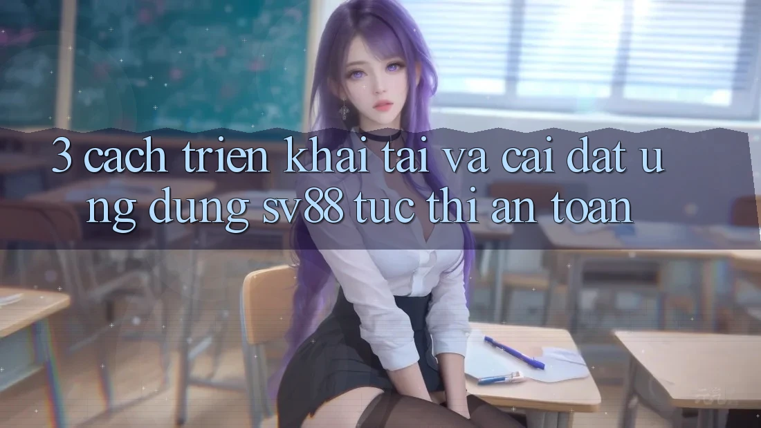 3. Cách triển khai Tải Và Cài Đặt Ứng Dụng sv88 Tức thì, An Toàn