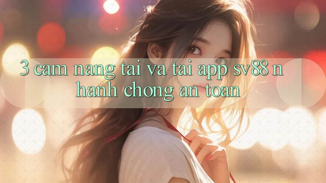 3. Cẩm nang Tải Và Tải App sv88 Nhanh chóng, An Toàn 3. Cẩm nang Tải Và Tải App sv88 Nhanh chóng, An Toàn