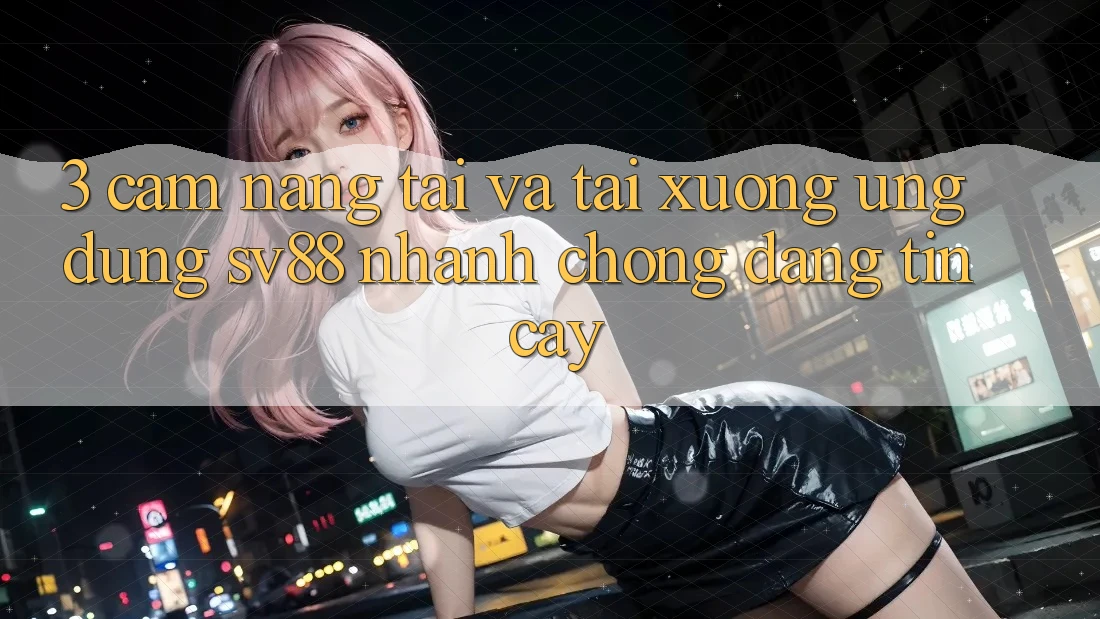 3. Cẩm nang Tải Và Tải xuống Ứng Dụng sv88 Nhanh Chóng, Đáng tin cậy 3. Cẩm nang Tải Và Tải xuống Ứng Dụng sv88 Nhanh Chóng, Đáng tin cậy