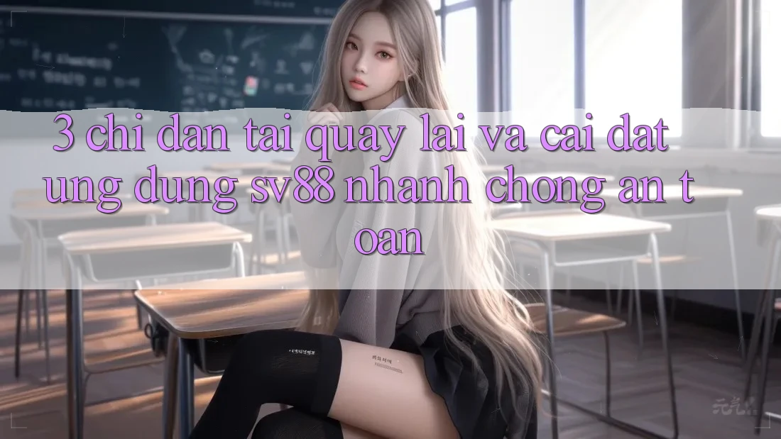 3. Chỉ dẫn Tải quay lại Và Cài Đặt Ứng Dụng sv88 Nhanh chóng, An Toàn