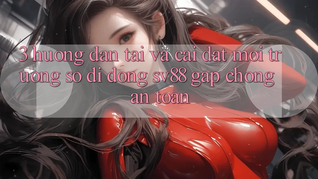 3. Hướng dẫn Tải Và Cài Đặt Môi trường số di động sv88 Gấp Chóng, An Toàn 3. Hướng dẫn Tải Và Cài Đặt Môi trường số di động sv88 Gấp Chóng, An Toàn