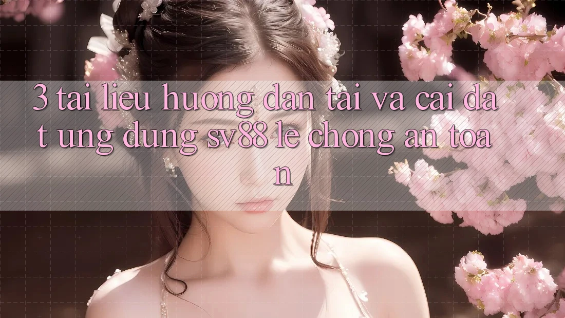 3. Tài liệu hướng dẫn Tải Và Cài Đặt Ứng Dụng sv88 Lẹ Chóng, An Toàn 3. Tài liệu hướng dẫn Tải Và Cài Đặt Ứng Dụng sv88 Lẹ Chóng, An Toàn