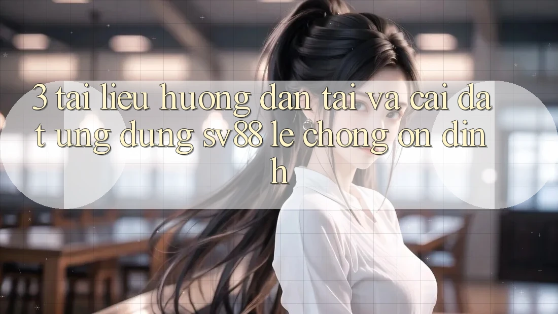 3. Tài liệu hướng dẫn Tải Và Cài Đặt Ứng dụng sv88 Lẹ Chóng, Ổn định 3. Tài liệu hướng dẫn Tải Và Cài Đặt Ứng dụng sv88 Lẹ Chóng, Ổn định