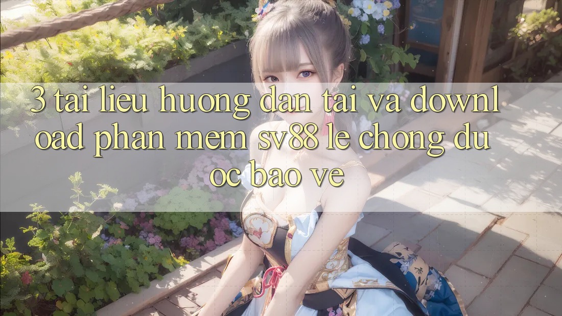 3. Tài liệu hướng dẫn Tải Và Download Phần mềm sv88 Lẹ Chóng, Được bảo vệ