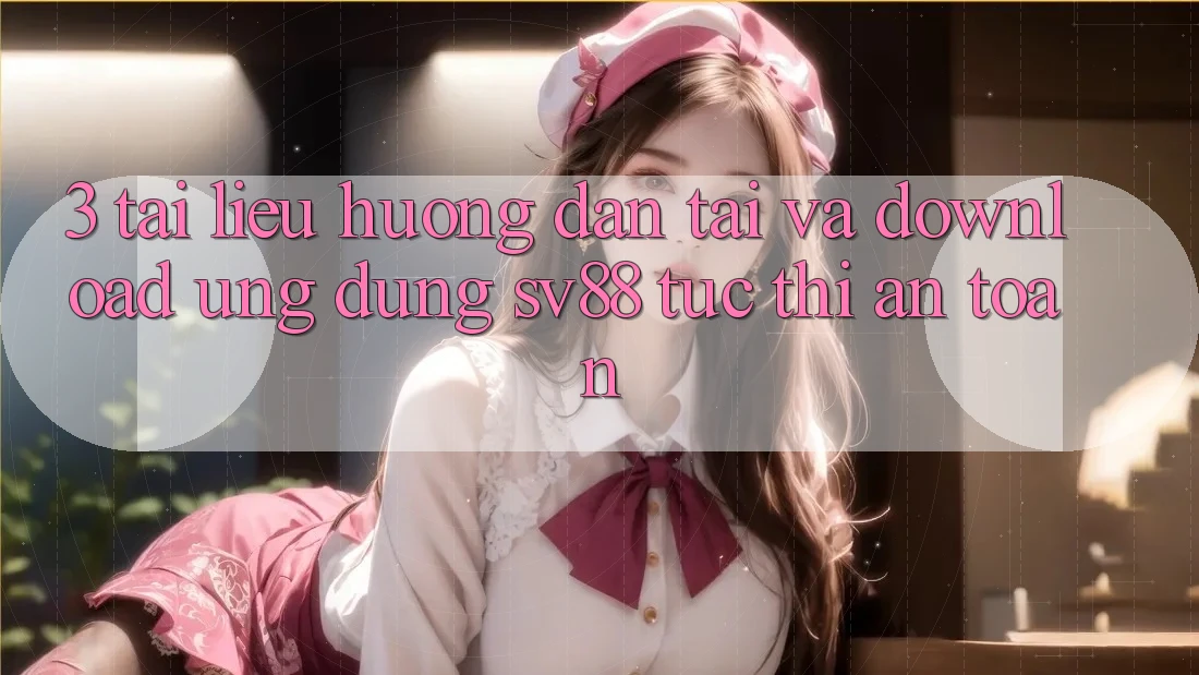 3. Tài liệu hướng dẫn Tải Và Download Ứng Dụng sv88 Tức thì, An Toàn 3. Tài liệu hướng dẫn Tải Và Download Ứng Dụng sv88 Tức thì, An Toàn