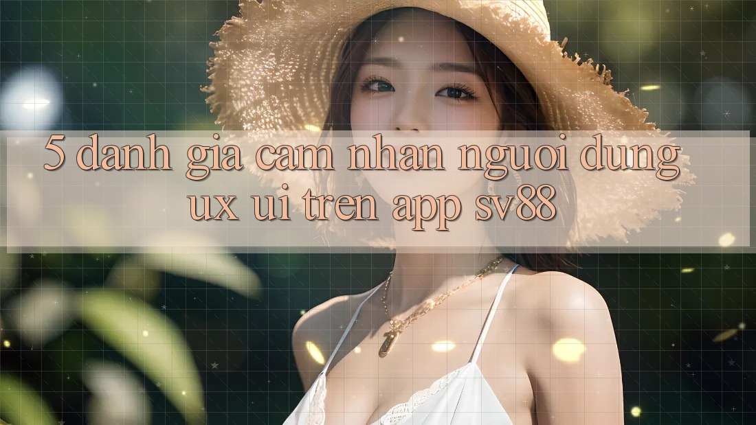 5. Đánh Giá Cảm nhận Người Dùng (UX/UI) Trên App sv88 5. Đánh Giá Cảm nhận Người Dùng (UX/UI) Trên App sv88