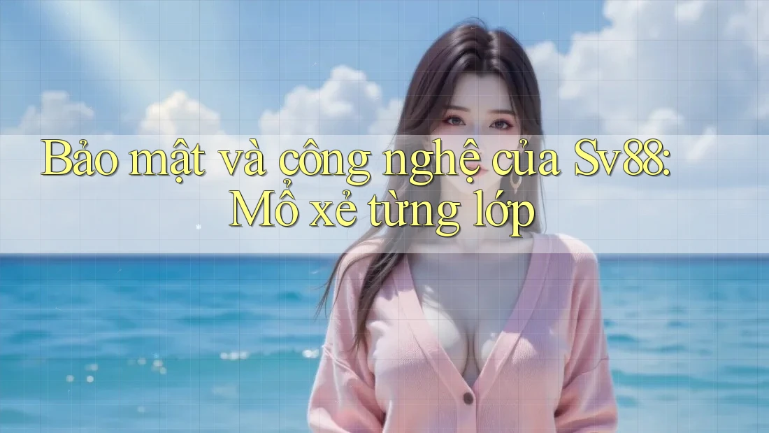 Bảo mật và công nghệ của Sv88: Mổ xẻ từng lớp Bảo mật và công nghệ của Sv88: Mổ xẻ từng lớp