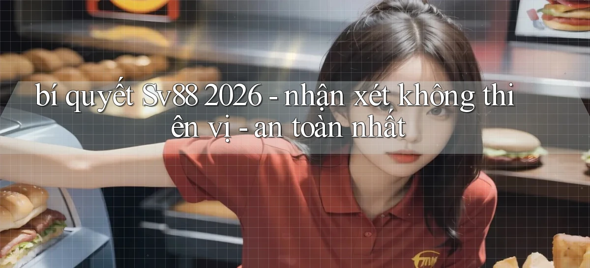 bí quyết Sv88 2026   nhận xét không thiên vị   an toàn nhất