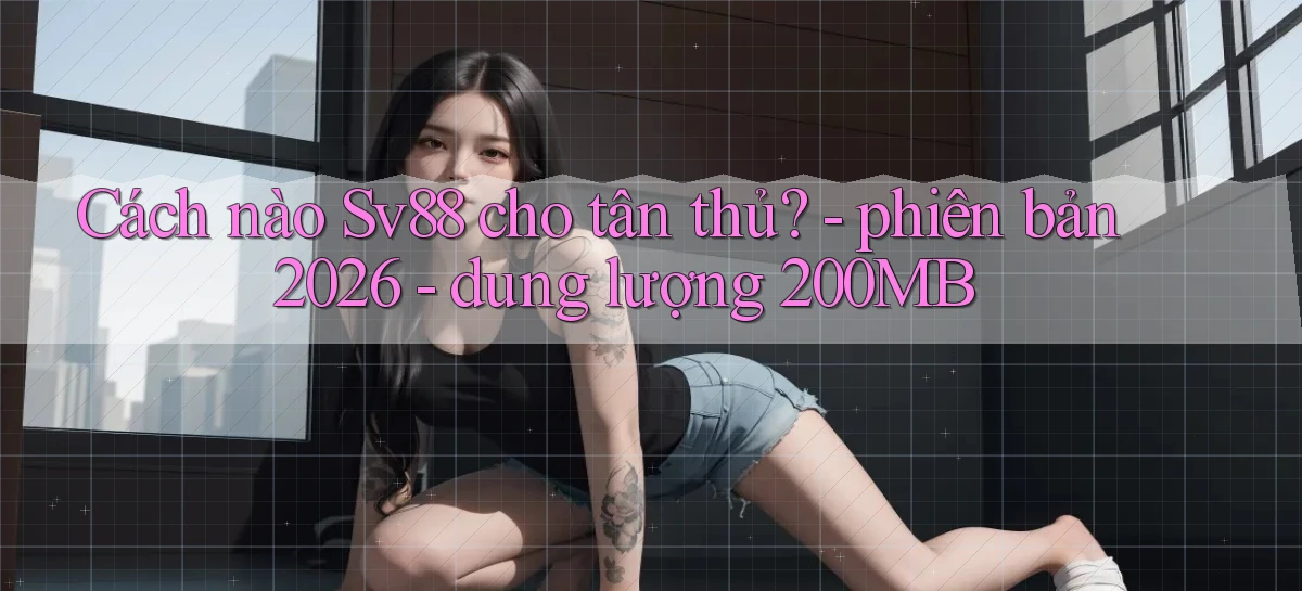 Cách nào Sv88 cho tân thủ   phiên bản 2026   dung lượng 200MB
