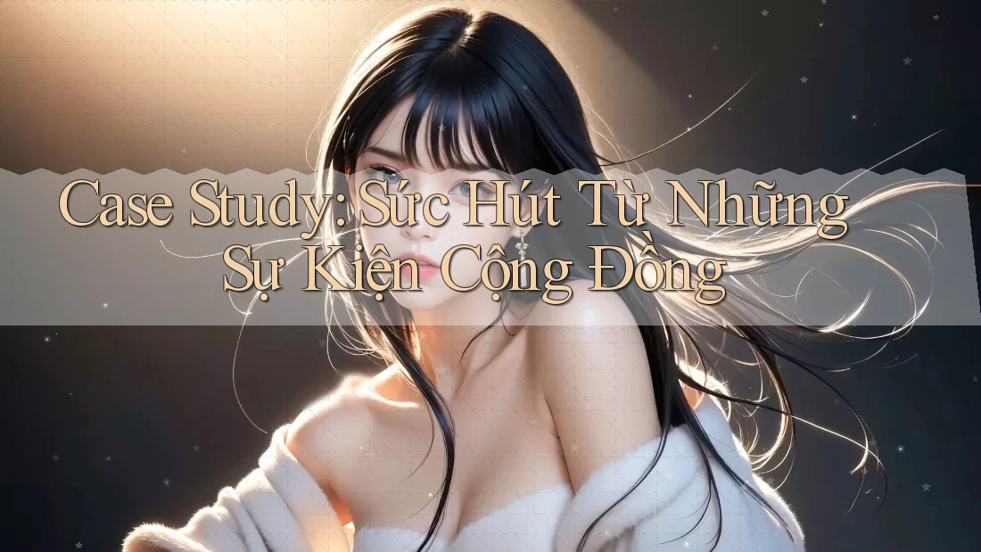 Case Study: Sức Hút Từ Những Sự Kiện Cộng Đồng