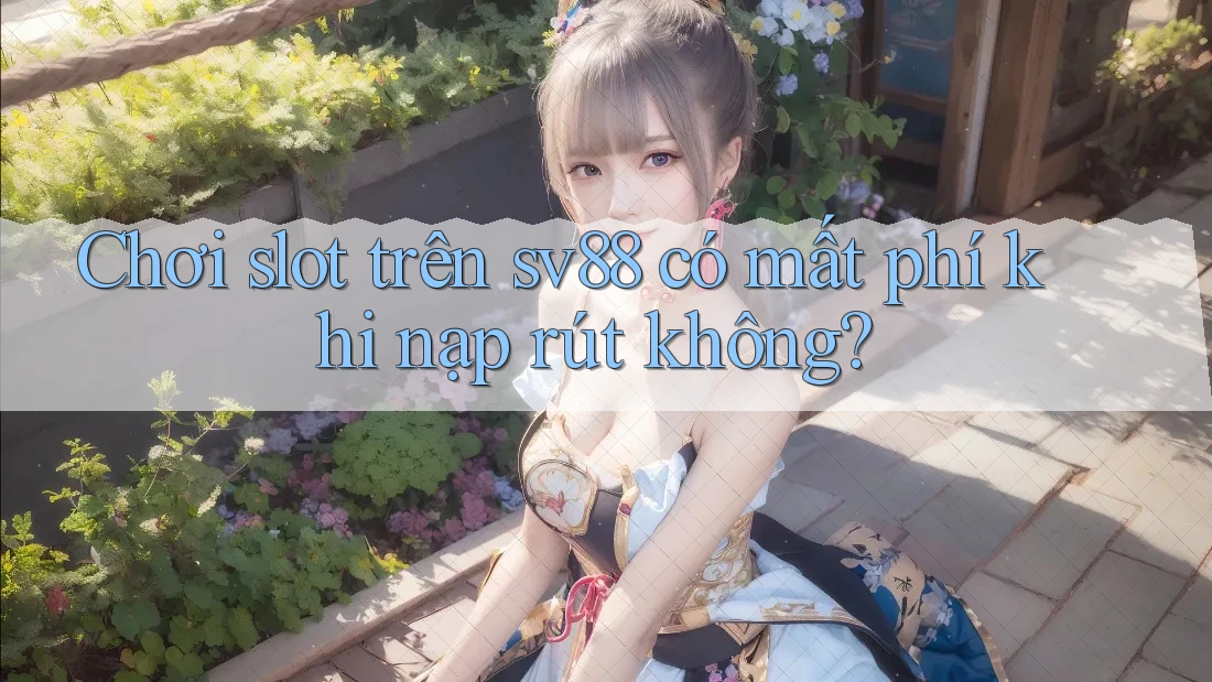 Chơi slot trên sv88 có mất phí khi nạp rút không?