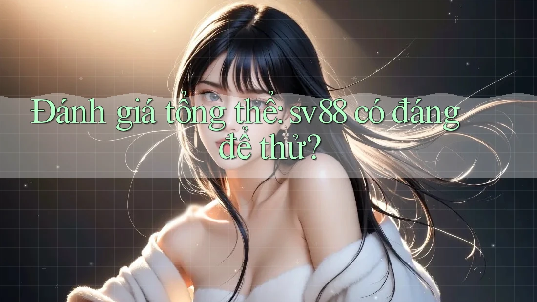 Đánh giá tổng thể: sv88 có đáng để thử? Đánh giá tổng thể: sv88 có đáng để thử?