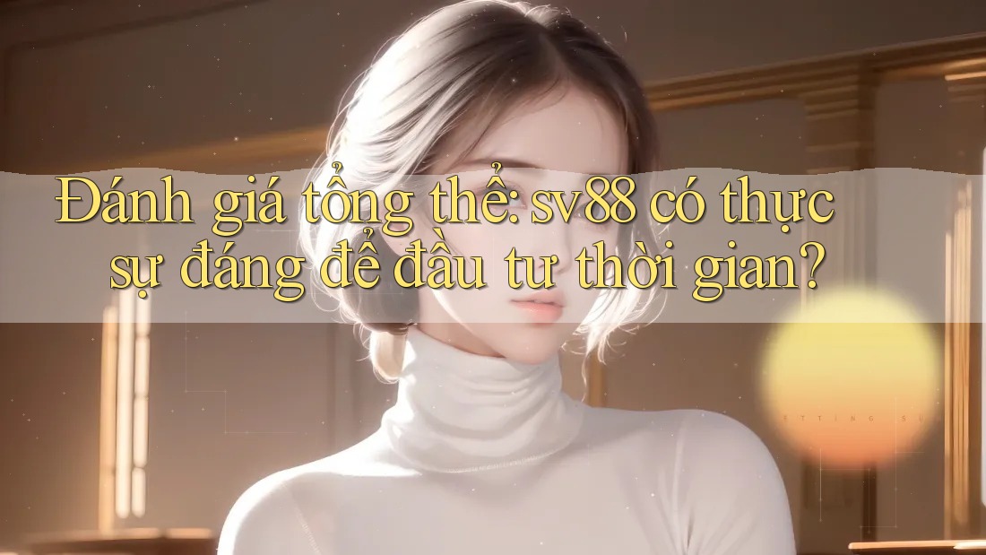 Đánh giá tổng thể: sv88 có thực sự đáng để đầu tư thời gian?