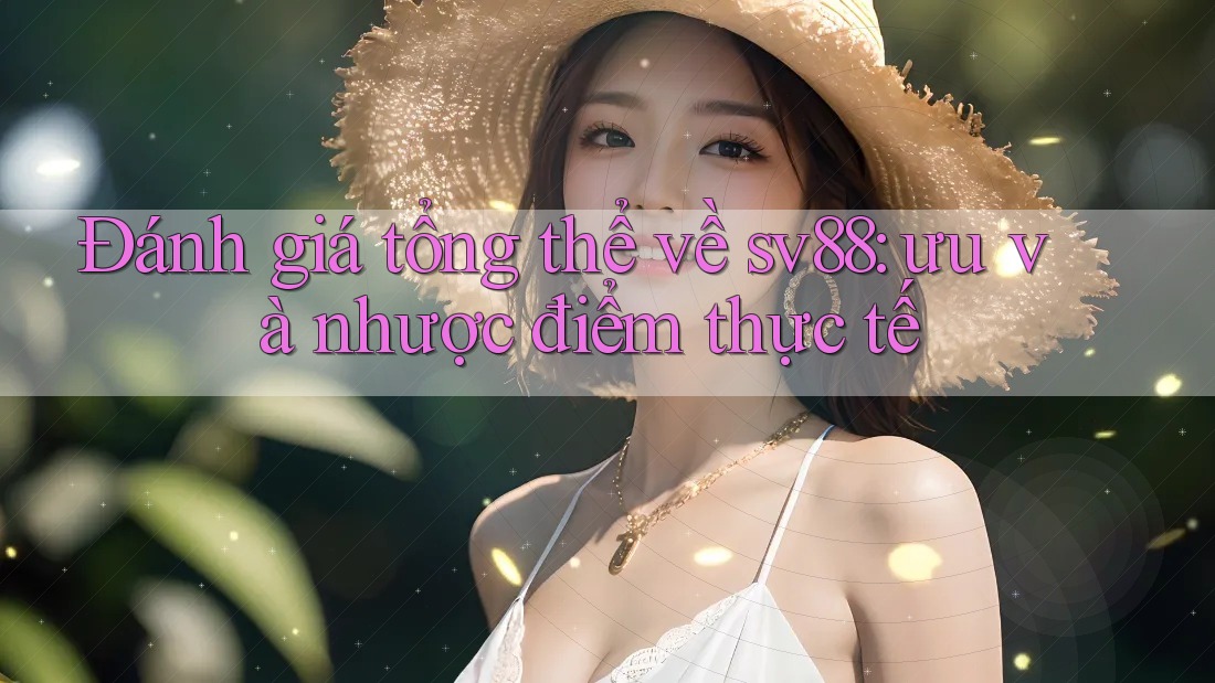 Đánh giá tổng thể về sv88: ưu và nhược điểm thực tế Đánh giá tổng thể về sv88: ưu và nhược điểm thực tế
