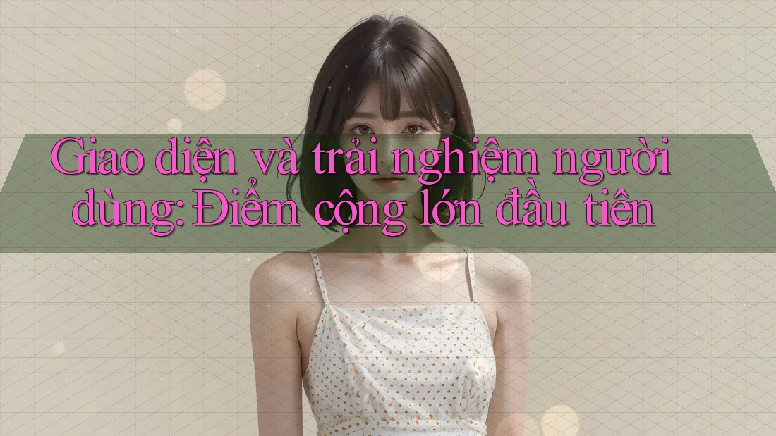 Giao diện và trải nghiệm người dùng: Điểm cộng lớn đầu tiên
