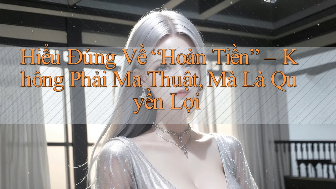 Hiểu Đúng Về “Hoàn Tiền” – Không Phải Ma Thuật, Mà Là Quyền Lợi