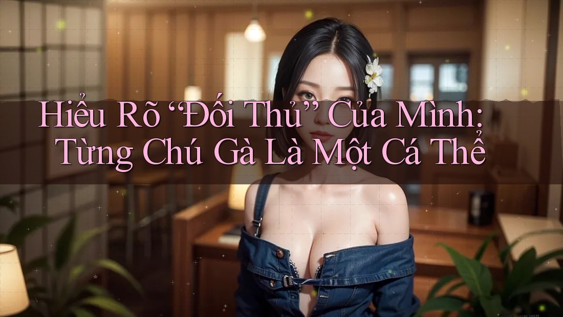 Hiểu Rõ “Đối Thủ” Của Mình: Từng Chú Gà Là Một Cá Thể Hiểu Rõ “Đối Thủ” Của Mình: Từng Chú Gà Là Một Cá Thể