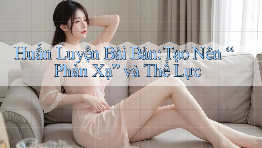 Huấn Luyện Bài Bản: Tạo Nên “Phản Xạ” và Thể Lực Huấn Luyện Bài Bản: Tạo Nên “Phản Xạ” và Thể Lực