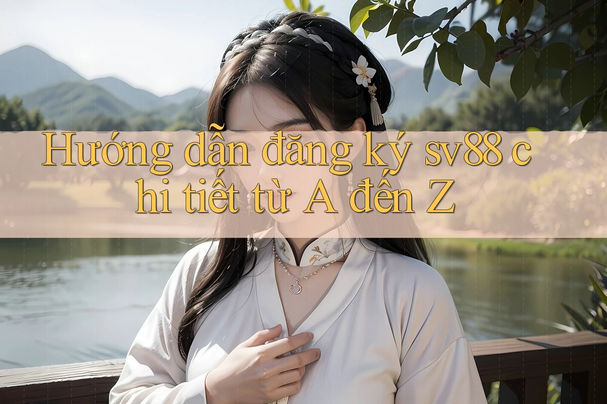 Hướng dẫn đăng ký sv88 chi tiết từ A đến Z Hướng dẫn đăng ký sv88 chi tiết từ A đến Z
