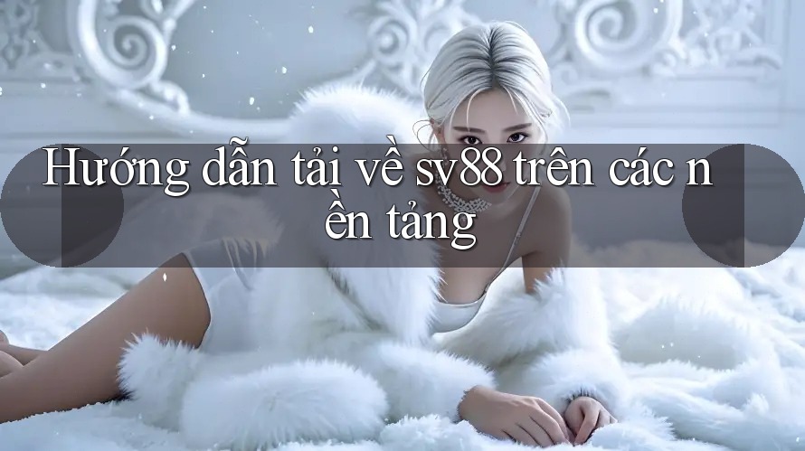 Hướng dẫn tải về sv88 trên các nền tảng Hướng dẫn tải về sv88 trên các nền tảng