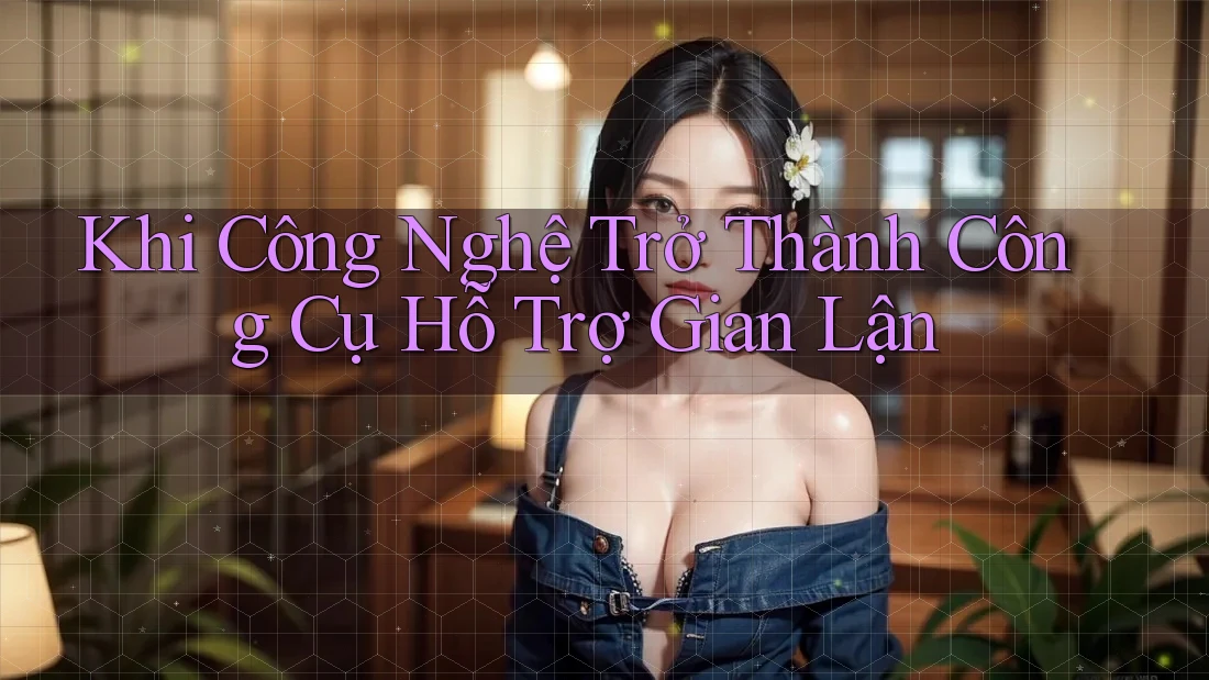 Khi Công Nghệ Trở Thành Công Cụ Hỗ Trợ Gian Lận
