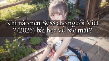 Khi nào nên Sv88 cho người Việt (2026) bài học về bảo mật