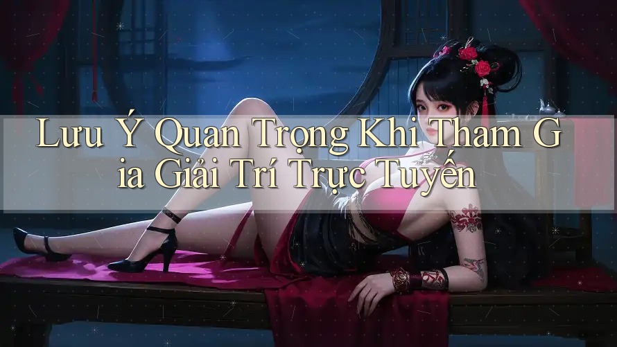 Lưu ý quan trọng khi tham gia giải trí trực tuyến Lưu ý quan trọng khi tham gia giải trí trực tuyến