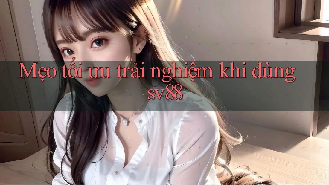 Mẹo tối ưu trải nghiệm khi dùng sv88 Mẹo tối ưu trải nghiệm khi dùng sv88