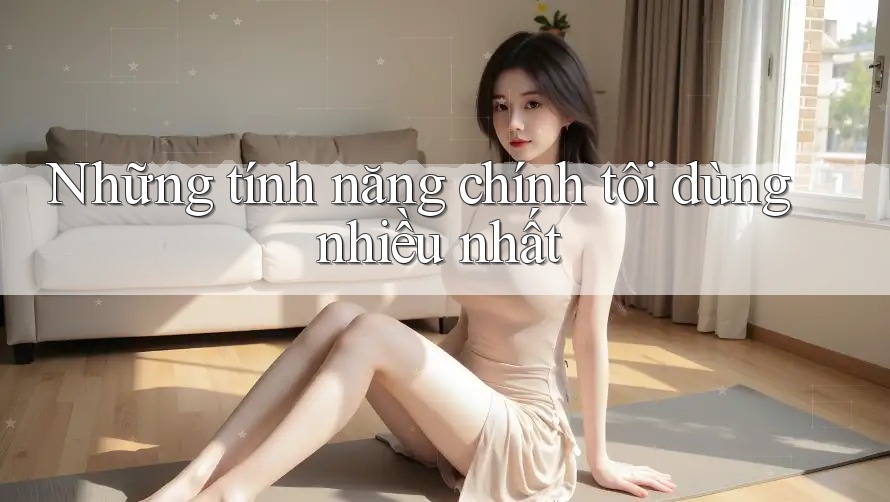 Những tính năng chính tôi dùng nhiều nhất Những tính năng chính tôi dùng nhiều nhất