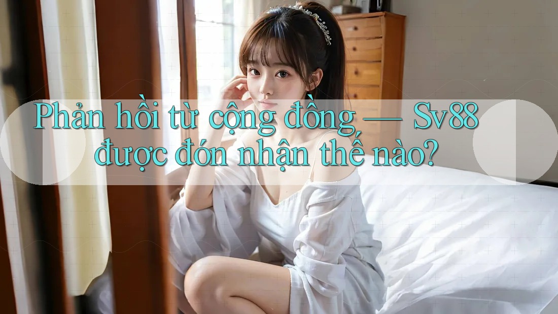 Phản hồi từ cộng đồng — Sv88 được đón nhận thế nào?