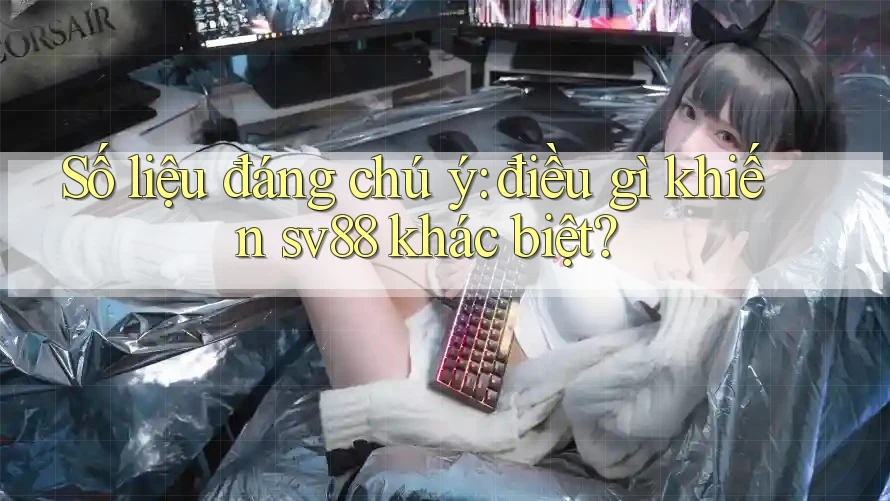 Số liệu đáng chú ý: điều gì khiến sv88 khác biệt? Số liệu đáng chú ý: điều gì khiến sv88 khác biệt?