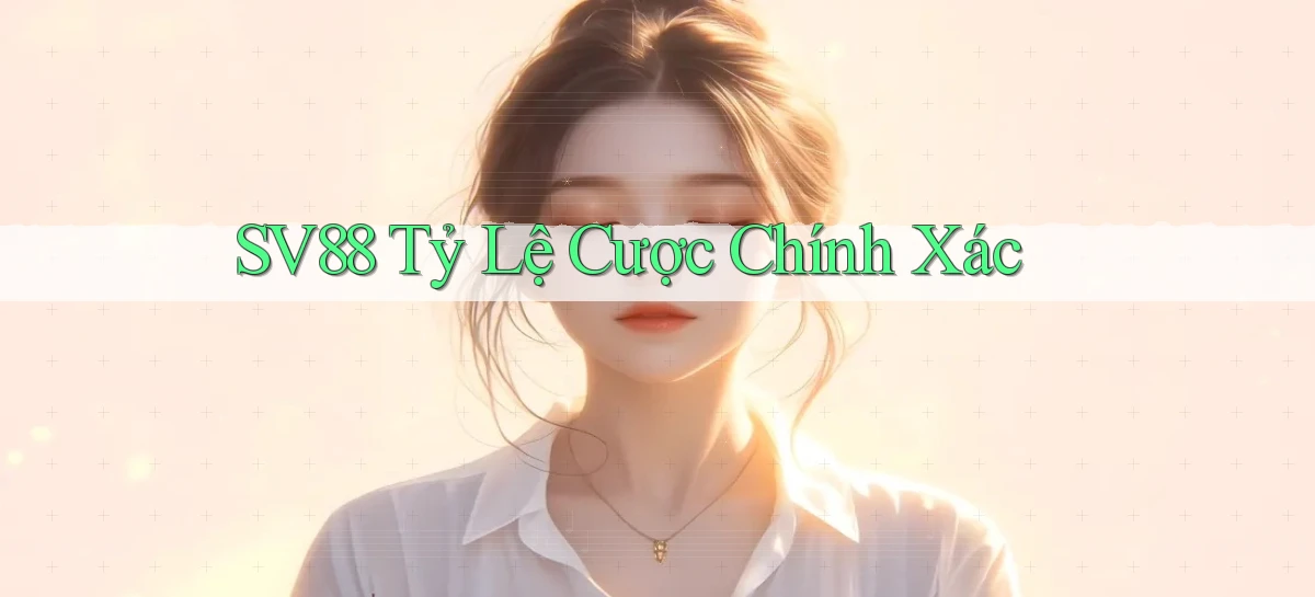 sv88  tỷ lệ cược chính xác