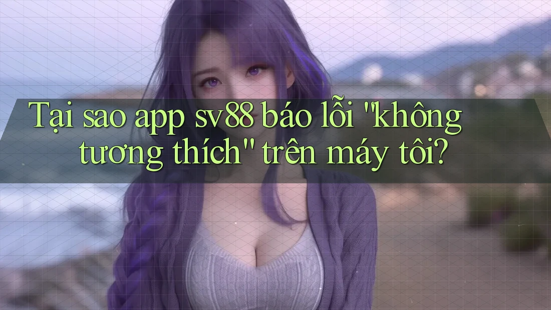 Tại sao app sv88 báo lỗi “không tương thích” trên máy tôi? Tại sao app sv88 báo lỗi “không tương thích” trên máy tôi?