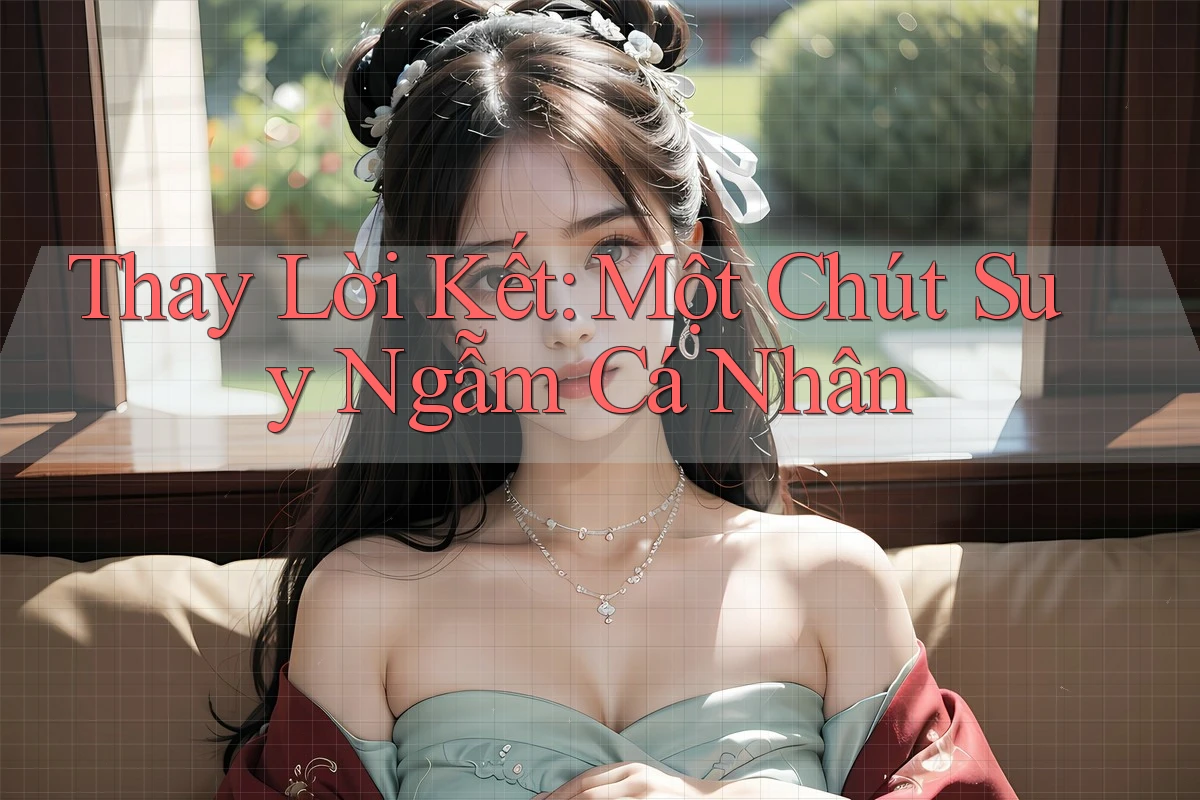 Thay Lời Kết: Một Chút Suy Ngẫm Cá Nhân