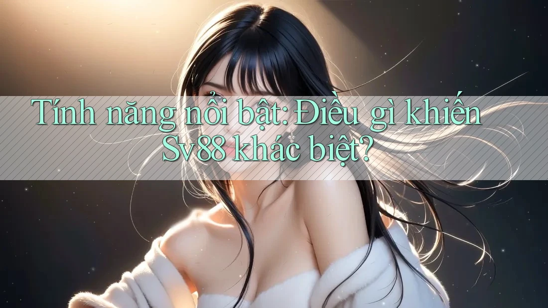 Tính năng nổi bật: Điều gì khiến Sv88 khác biệt? Tính năng nổi bật: Điều gì khiến Sv88 khác biệt?