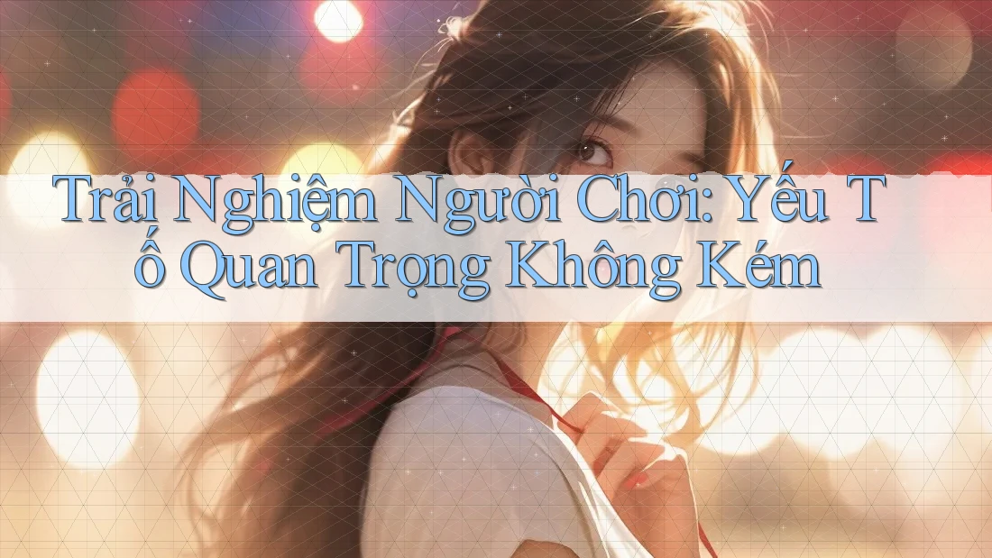 Trải Nghiệm Người Chơi: Yếu Tố Quan Trọng Không Kém Trải Nghiệm Người Chơi: Yếu Tố Quan Trọng Không Kém