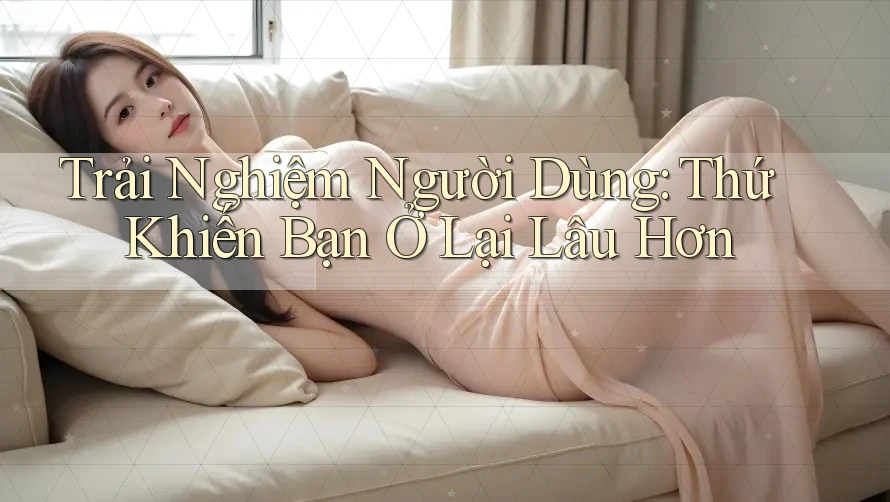 Trải Nghiệm Người Dùng: Thứ Khiến Bạn Ở Lại Lâu Hơn Trải Nghiệm Người Dùng: Thứ Khiến Bạn Ở Lại Lâu Hơn