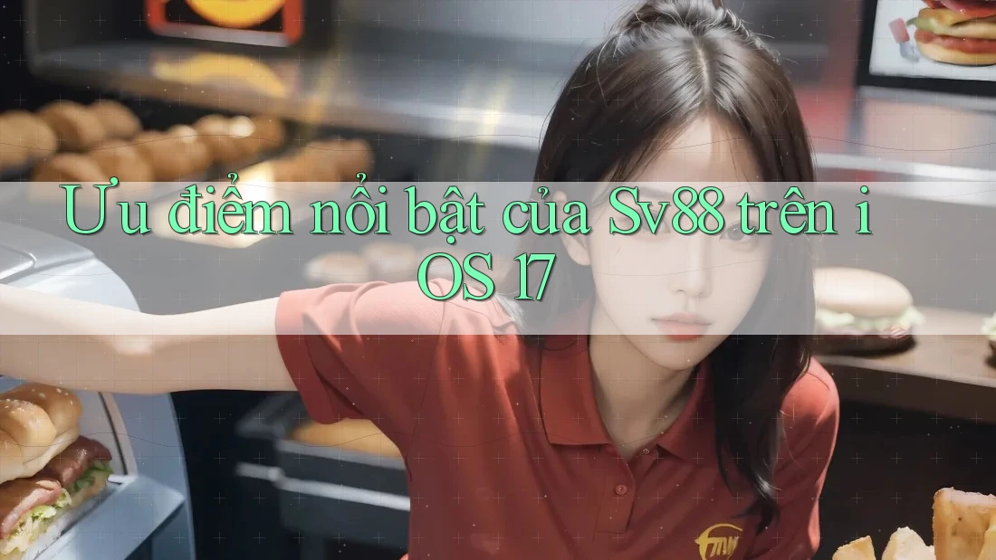 Ưu điểm nổi bật của Sv88 trên iOS 17 Ưu điểm nổi bật của Sv88 trên iOS 17