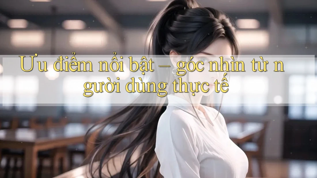 Ưu điểm nổi bật – góc nhìn từ người dùng thực tế Ưu điểm nổi bật – góc nhìn từ người dùng thực tế
