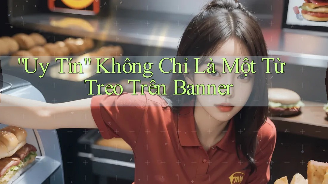 “Uy Tín” Không Chỉ Là Một Từ Treo Trên Banner “Uy Tín” Không Chỉ Là Một Từ Treo Trên Banner