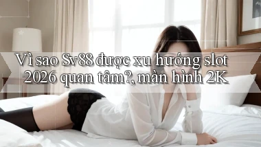 Vì sao Sv88 được xu hướng slot 2026 quan tâm, màn hình 2K
