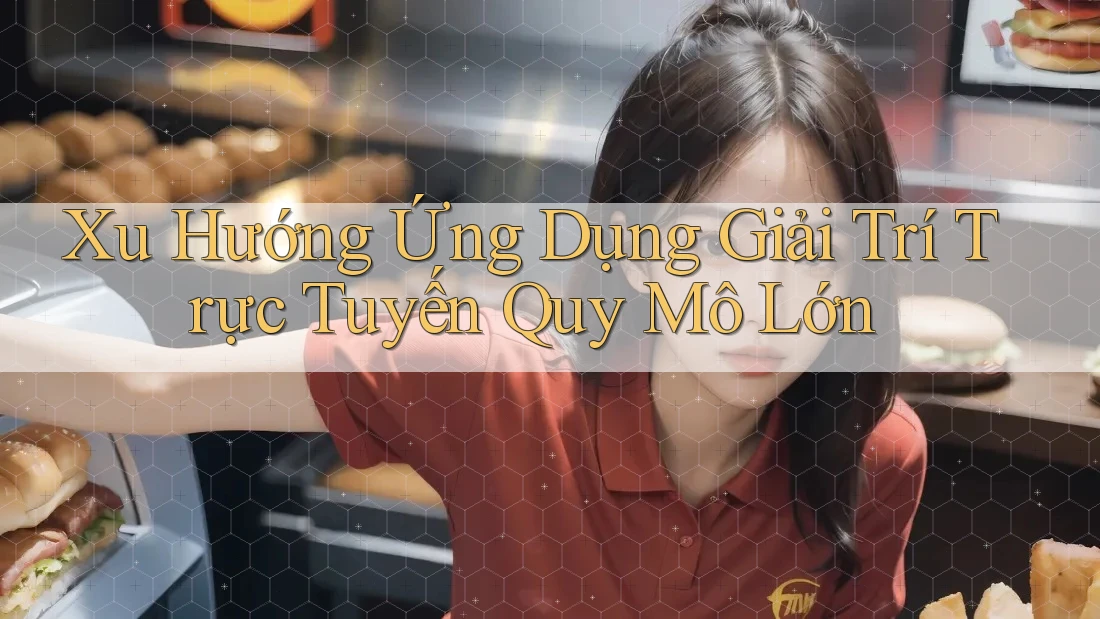 Xu Hướng Ứng Dụng Giải Trí Trực Tuyến Quy Mô Lớn Xu Hướng Ứng Dụng Giải Trí Trực Tuyến Quy Mô Lớn